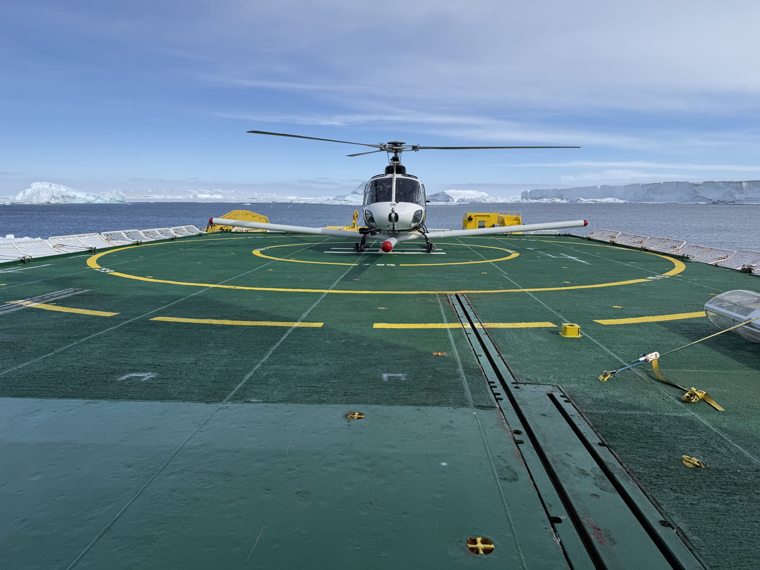 Helicopter Surgery and Debugging Antarctica